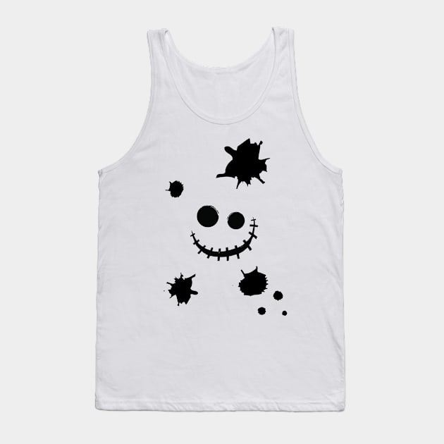 Creepy Smile Tank Top by RedRubi